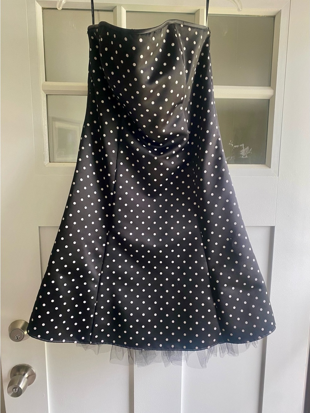 Vintage 2000s Jessica McClintock Black Evening Dress Label Image